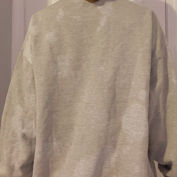 bleached grey crewneck - Picture 2 of 3